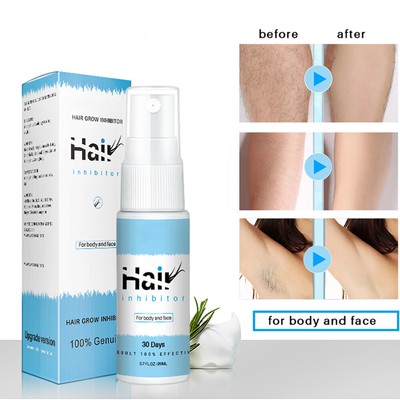 Permanent Stop Hair Growth Inhibitor Pubic Hair Repair Spray