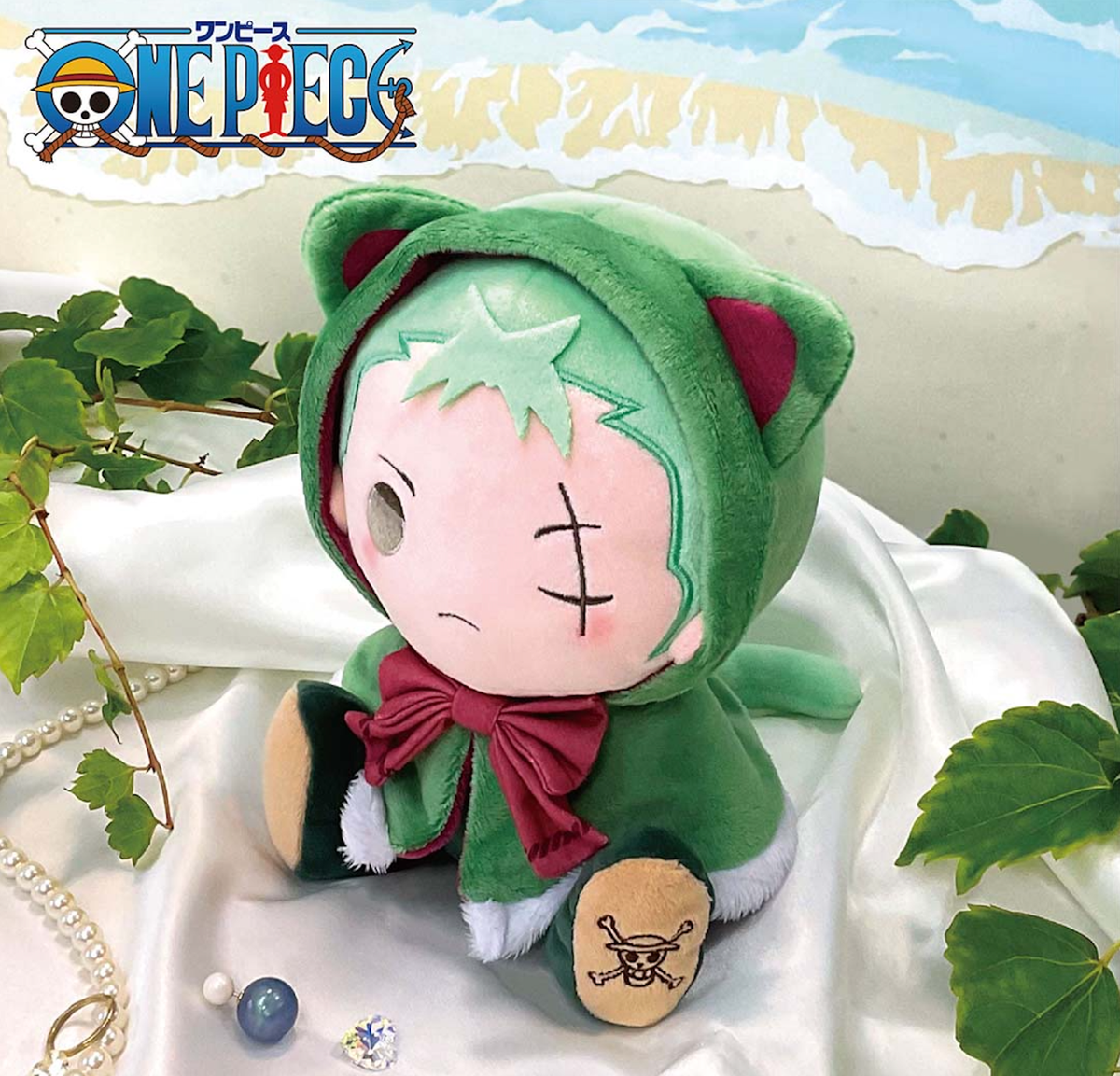 ONE PIECE Plush doll KEMOPON Roronoa Zoro From Japan | eBay