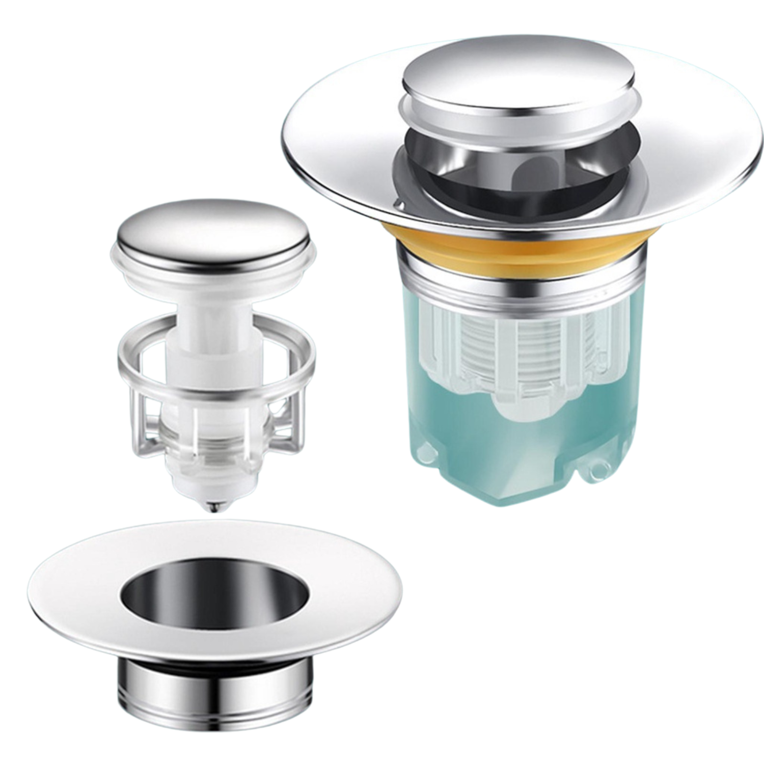 Sink Floor Drain Pop Up Filter Kitchen Bathtub,Bathroom Hair Catcher Accessories