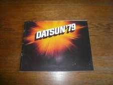 1979 Datsun 210 310 200-sx 510 810 280-zx 620 Trucks Sales Brochure- Vintage 1979 Datsun 210 310 200-sx 510 810 280-zx 620 Trucks Sales Brochure- Vintage