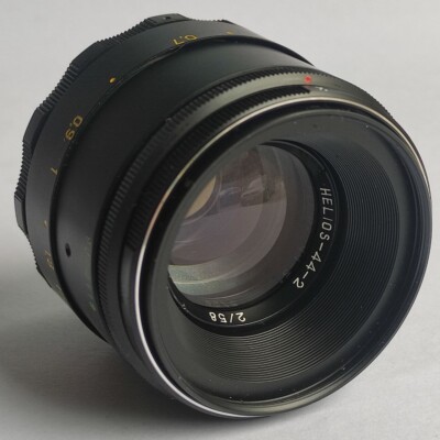Helios 44-2 f/2 58mm Soviet Lens M42 Mount / perfect