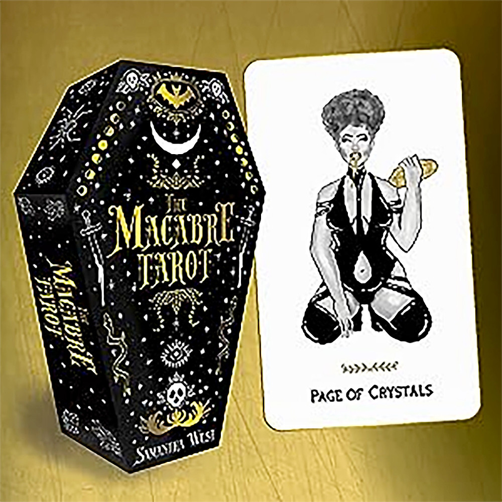 【超希少・正規品】The New American Tarot Deck The Macabre Tarot Card Deck by Sam Rook (2021) Brand New
