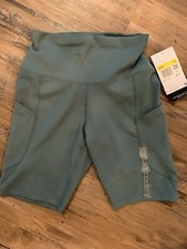 NWT Women s Nike One High Waisted 8 Biker Shorts Pockets Size: S Small Dri Fit