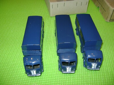 Boîte Vide Dinky Toys France - Distributeur 3 Pièces Panhard SNCF 32 AB