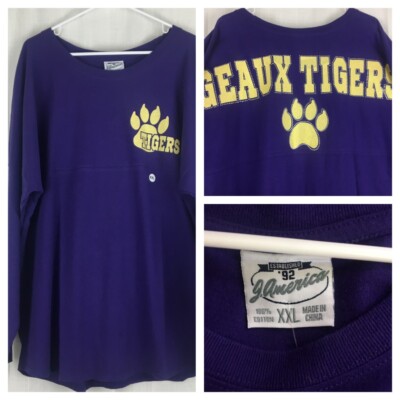 lsu glitter shirt