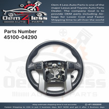 Toyota Sequoia Steering Wheel 2015 OEM 45100-04290