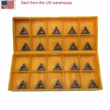 TCMT110204 TCMT21.51 20pcs CNC Carbide Inserts for STFCR Turning Tool TCMT11