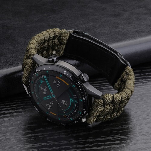 Nylon Rope Band Strap For Samsung Galaxy Watch 4 Classic 42/46mm 3 41/45mm S3 S2 - Picture 7 of 22