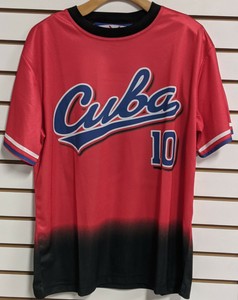 red and blue baseball jerseys