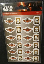 Star Wars - 4 Sheet Stickers Set - 96 Piece - The Force Awakens - NEW 
