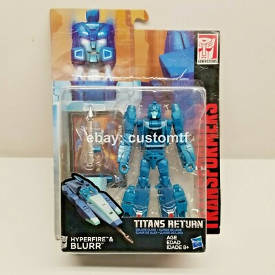 Transformers Generations Titans Return BLURR & Hyperfire Headmasters*B2#2