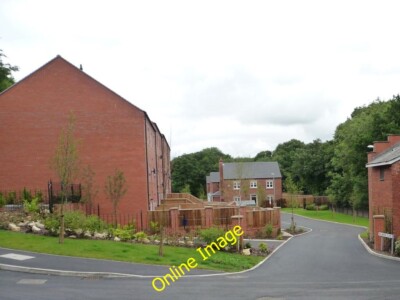 Photo 6x4 New homes in a new street at Millbrook Close Aspull On Mill Lan c2013