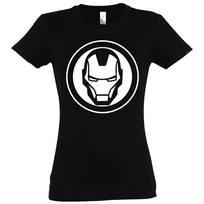 Youth Designz Iron Man Damen T-Shirt Nerd Lustig Held Avenger Hulk Captain Thor