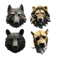 3D   Statue Bust Taxidermy Sculpture  and bar Office