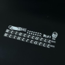 Decalcomanie Stikers BMX WTP Paradox telaio wethepeople (SU MISURA)