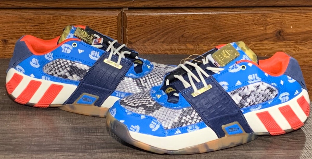 ADIDAS Agent Gil Restomod Sneakers Basketball Shoes Snakeskin Mens