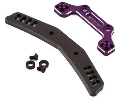 Yokomo Hybrid Graphite/Alum. Front Shock Tower - Purple Yokomo Hybrid Graphite/Alum. Front Shock Tower - Purple