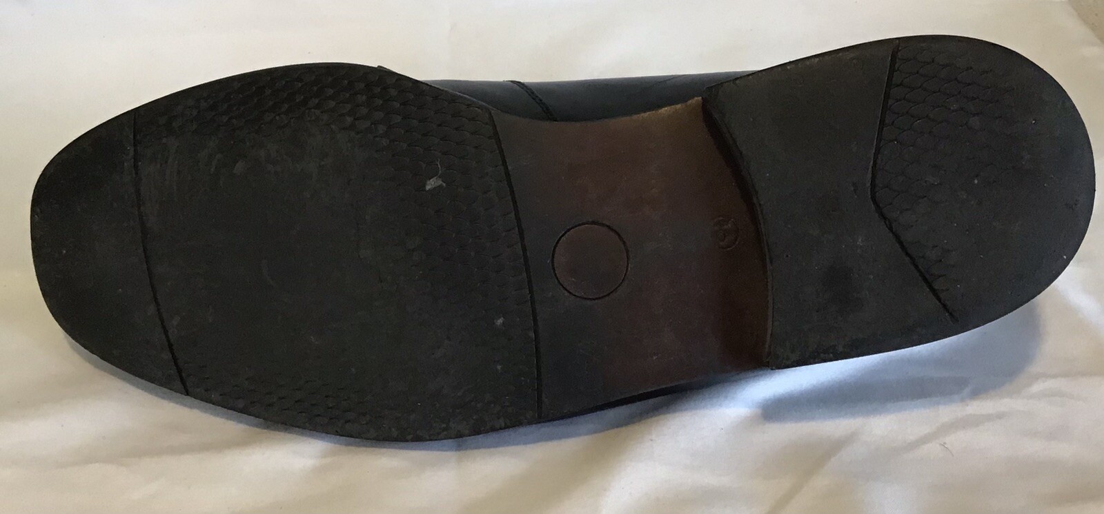 RODOLFO VALENTINO Men 9.5D Loafer Dress Shoes Black Leather Kiltie Tasseled thumbnail 6