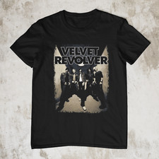 Velvet Revolver Band Member Photo Black All Size Men's Shirt