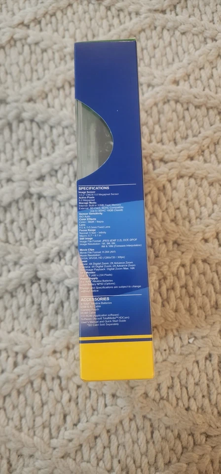 DXG 53B6V HD 16MP CAMERA CAMCORDER BLUE - Image 4 of 4