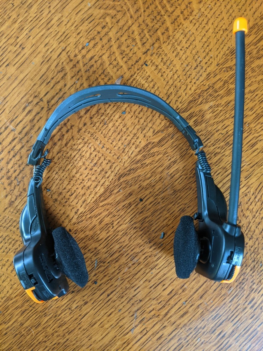 Aiwa Radical Super Bass Headphone Receiver HR-RS17W Tested Working