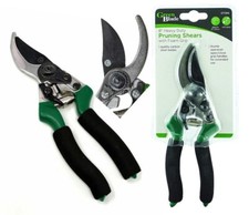 Garden Pruning Shears Secateurs Heavy Duty Hand Pruners 8 in Soft Foam Grip Tool