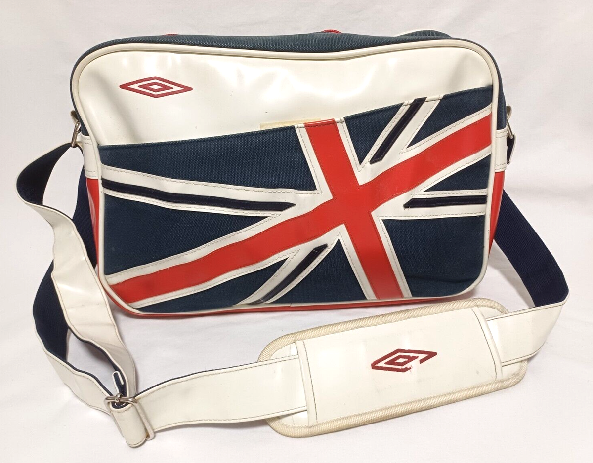 VINTAGE RETRO UMBRO UNION JACK ENGLAND FLAG AIRLINER