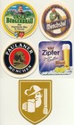 5x Bierdeckel 🍺 Bürgerbräu, Mönchshof, Paulaner, Zipfer, Schönbuch 🍺 5 Stück