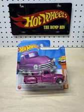 2022 Hot Wheels La Troca Pink Purple Diecast Trucks 116/250 Short Card HCX77
