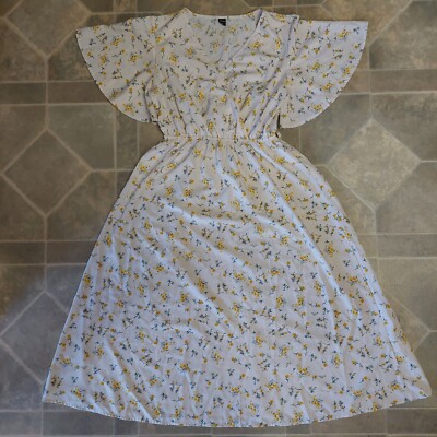 white christmas dresses Women's Flutter Sleeve Mini Dress main image 0