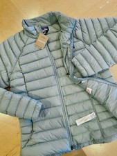 NEW PATAGONIA Women Down Sweater Jacket XL Thermal BLUE 800 Down