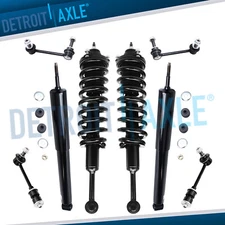 Front Struts Rear Shocks Sway Bar Links for 2003-2018 Toyota 4Runner FJ Cruiser