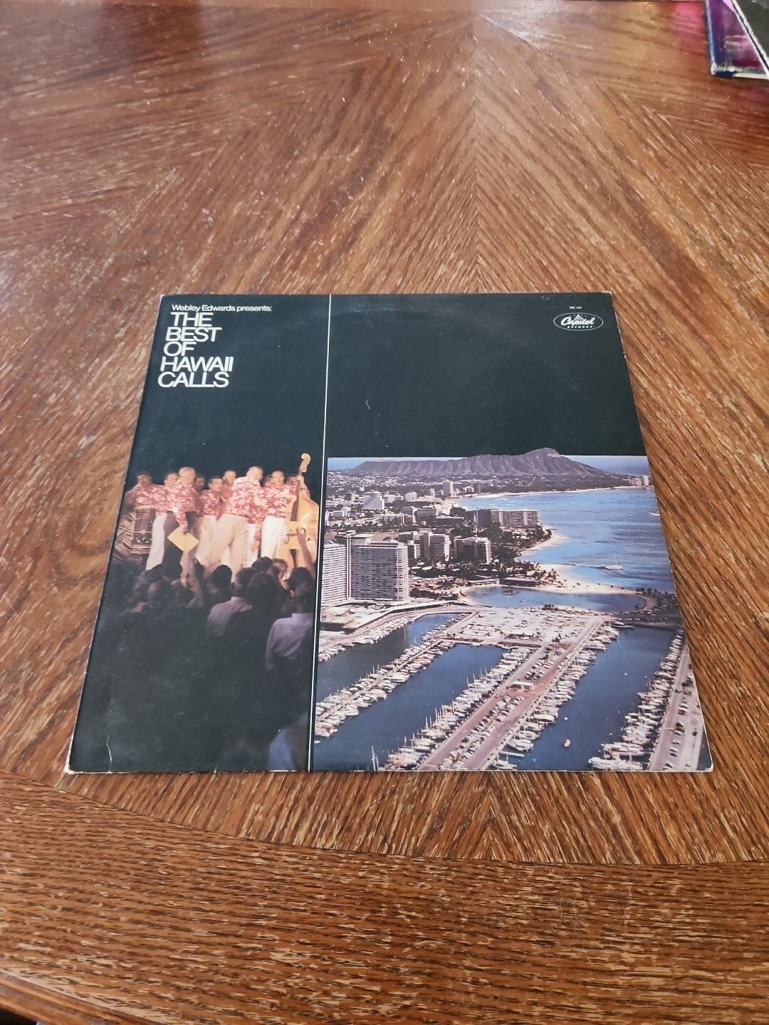 The Best Of Hawaii Calls Welbey Edwards 1980 Vinyl Gatefold Record LP Record