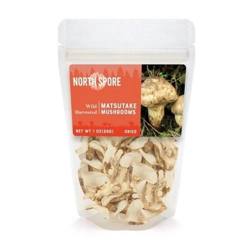 Dried Wild Matsutake Mushrooms 1oz (28g)