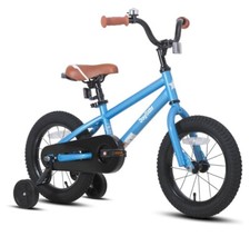 Kids Bike for Boys Girls Ages 2-9 Years Old, 14 inch BMX Style Training Wheels