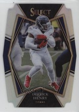 2021 Panini Select Premier Level Silver Prizm Die-Cut Derrick Henry #133 1i2s