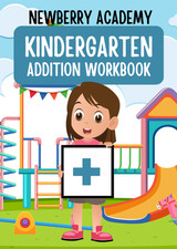 Kindergarten Workbooks Math Addition Homeschool Readiness Beginner Paperback