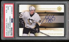 2005 Upper Deck Ultimate Collection Sidney Crosby Rookie Auto #US-SC PSA 9