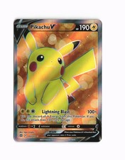 SWSH09: Brilliant Stars #157/172 Pikachu V (Full Art)