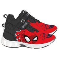 Sportschuh Sohle Tpr Mit Lichter Spiderman Dunkelblau - T027 MäNnlich Cerdà