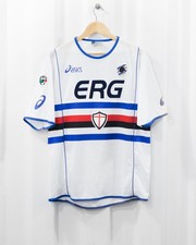 Maglia Away Sampdoria 2002/03 #26 Pedone EDIZIONE PARTITA (L/XL)