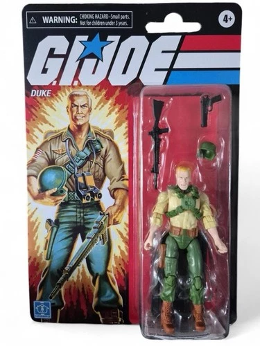 GI Joe Retro Collection DUKE Walmart Exclusive Hasbro 3.75 Inch Action Figure NB