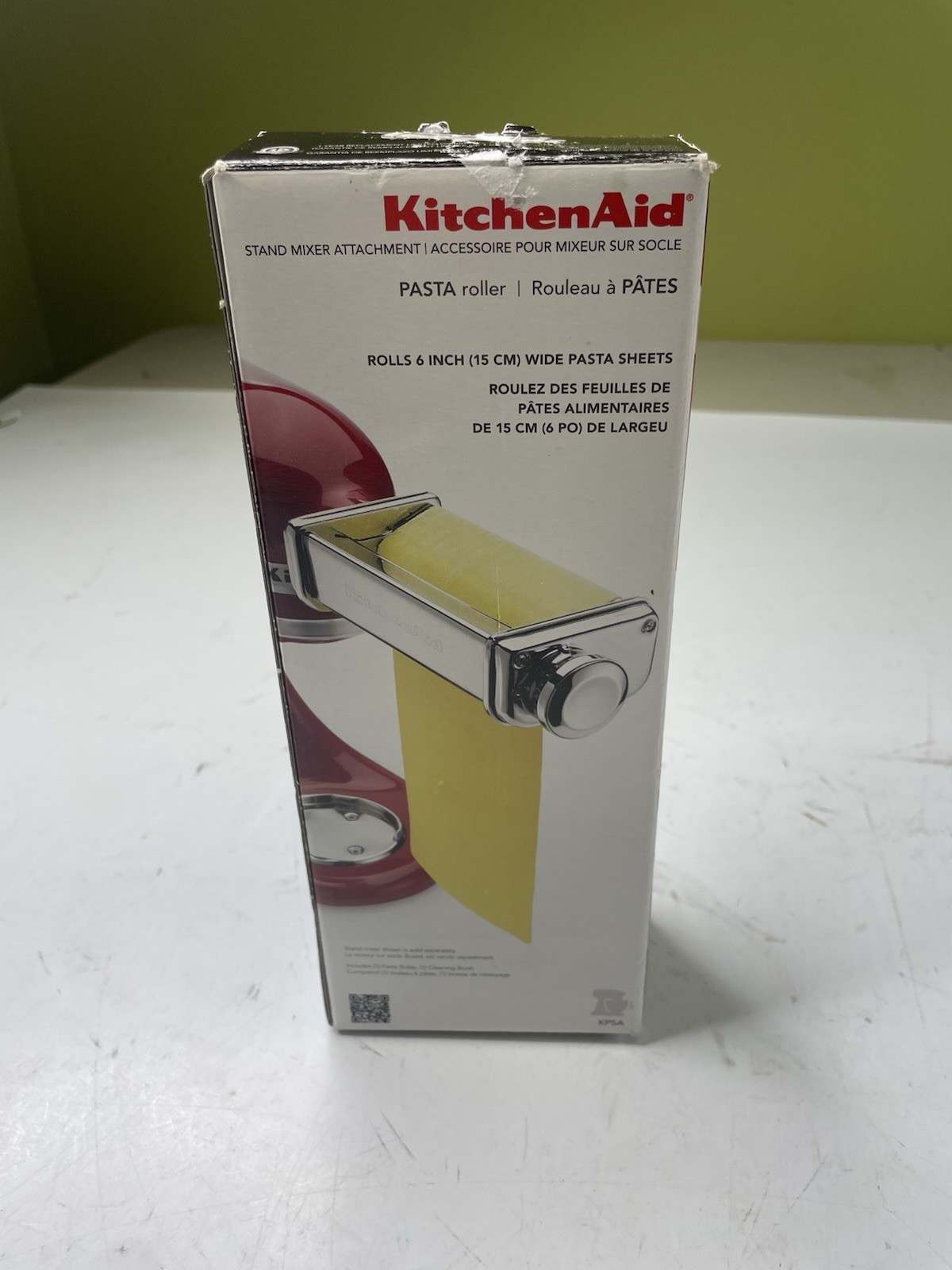 Kitchen 3-Piece Pasta Roller and Cutter Set for KitchenAid Stand
