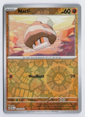 Nacli - PAL #120/193 SV02: Paldea Evolved Reverse Holofoil LP