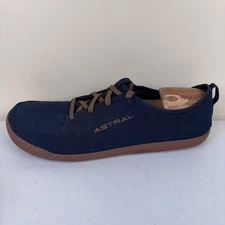 Astral Loyak Shoes Mens 12 Navy Gum Water Kayak Barefoot Minimalist Lightweight