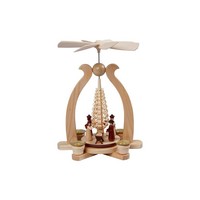 Bogenpyramide Christi Geburt 1-StöCkig Kleinkunst MüLler Seiffen Erzgebirge 29Cm