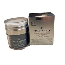 It Cosmetics Hello Results Wrinkle-Reducing Daily Retinol Serum-In-Cream 1.7oz