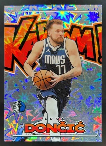 2023-24 Panini Crown Royale Luka Doncic Kaboom SSP #12 Mavericks