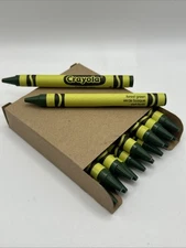 (16) Crayola Crayons (forest green) BULK