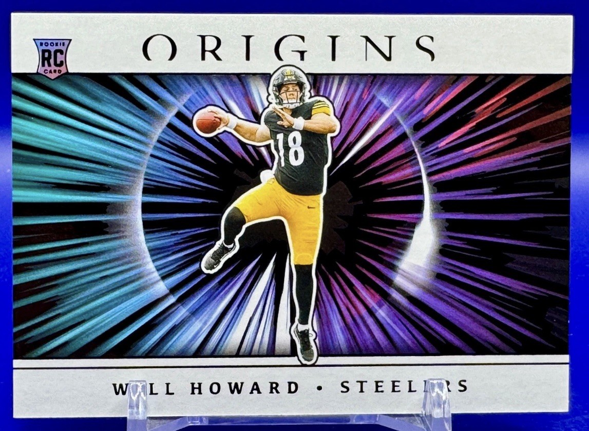 2025 Origins Will Howard RC Big Bang Steelers Case Hit SSP 🔥